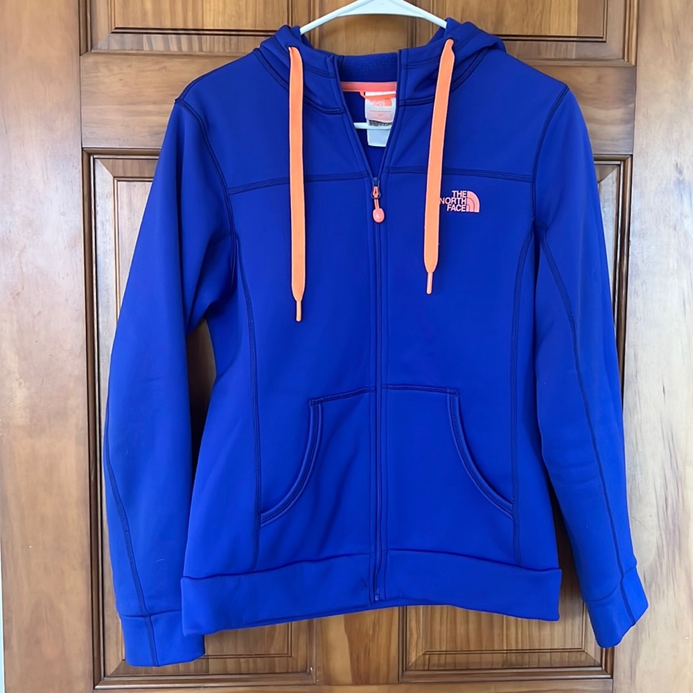 North Face blue jacket, size small